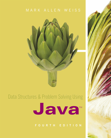 Book cover of Data structures & problem solving using Java by Mark Allen Weiss Book cover of Data structures & problem solving using Java by Mark Allen Weiss